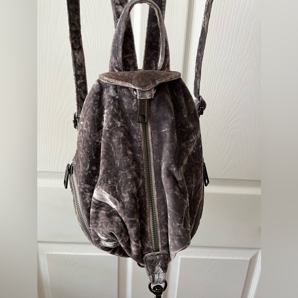 Rebecca Minkoff Velvet Backpack - never used!